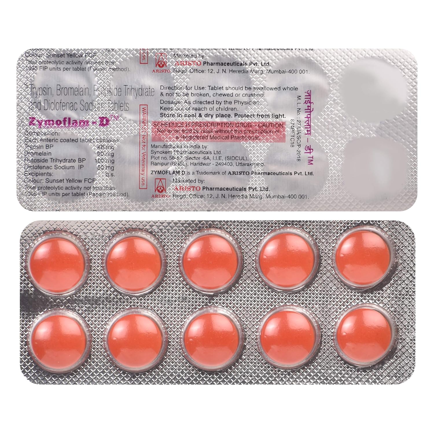 Zymoflam D Tablet