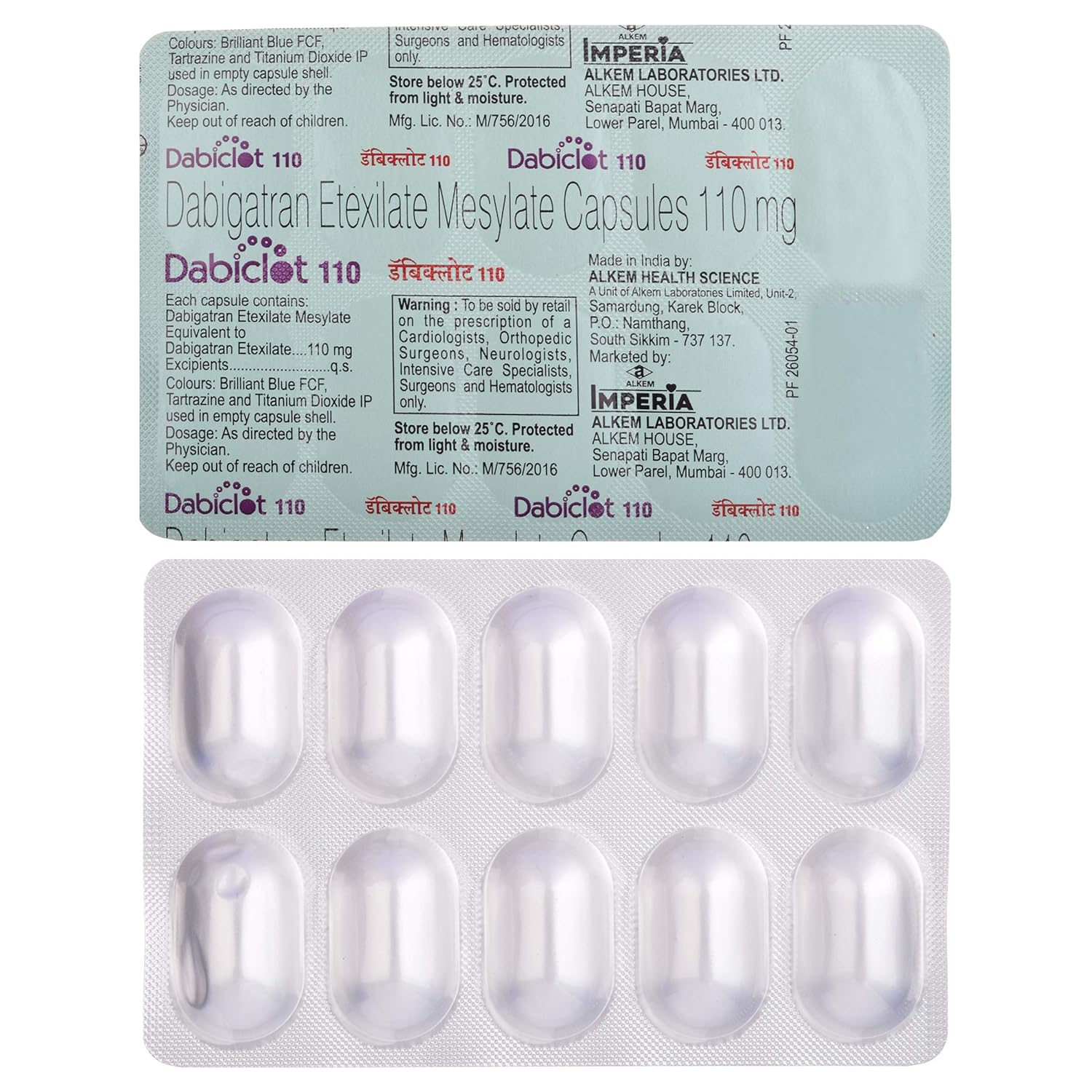 Dabiclot 110 Capsule