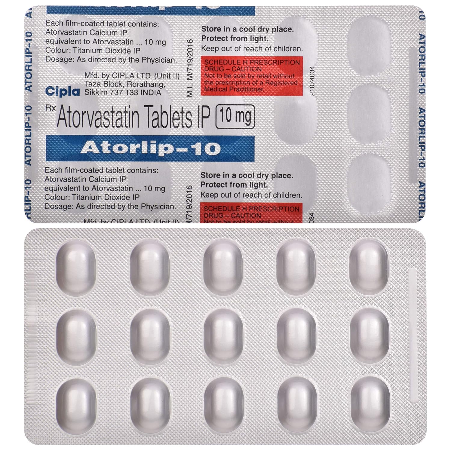 Atorlip 10 Tablet