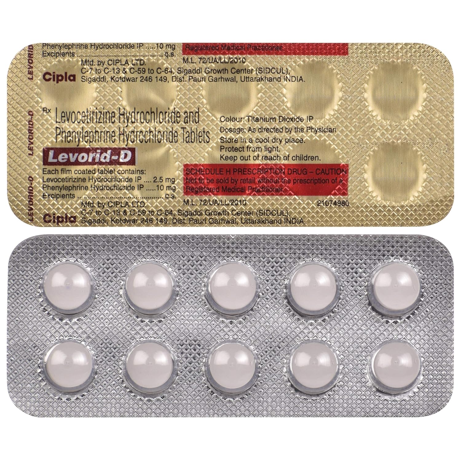 Levorid D Tablet