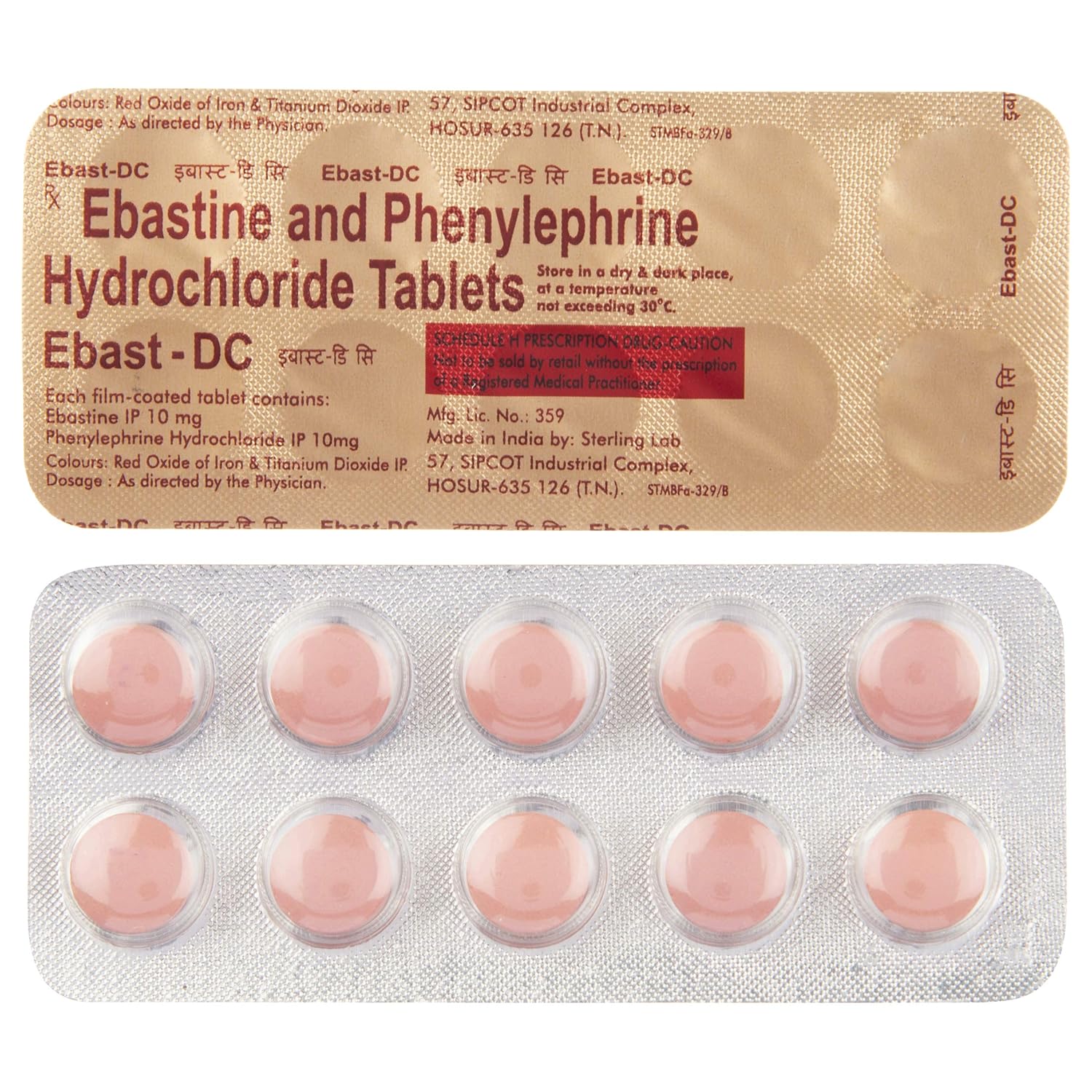 Ebast-DC Tablet