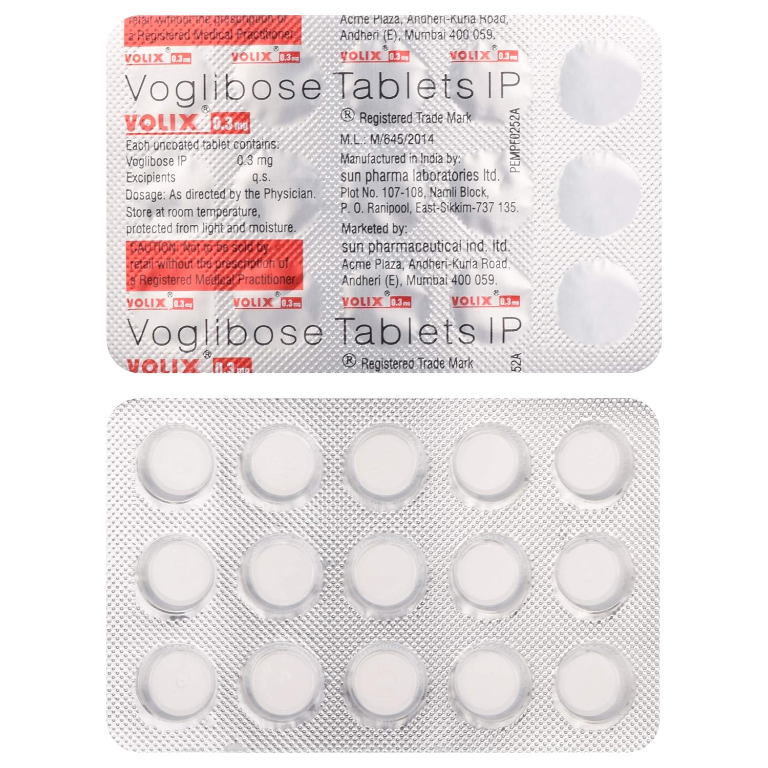 Volix 0.3mg Tablet