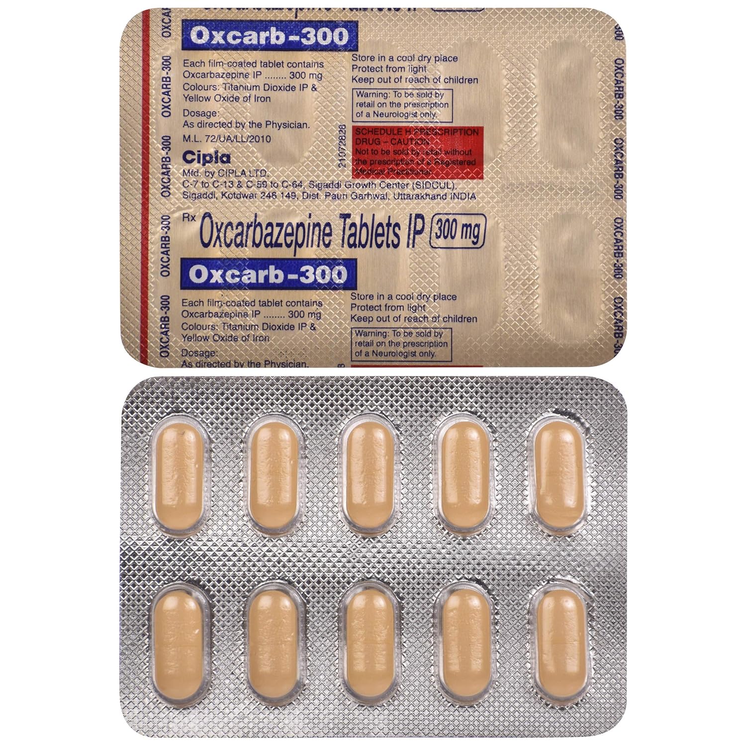 Oxcarb 300 Tablet