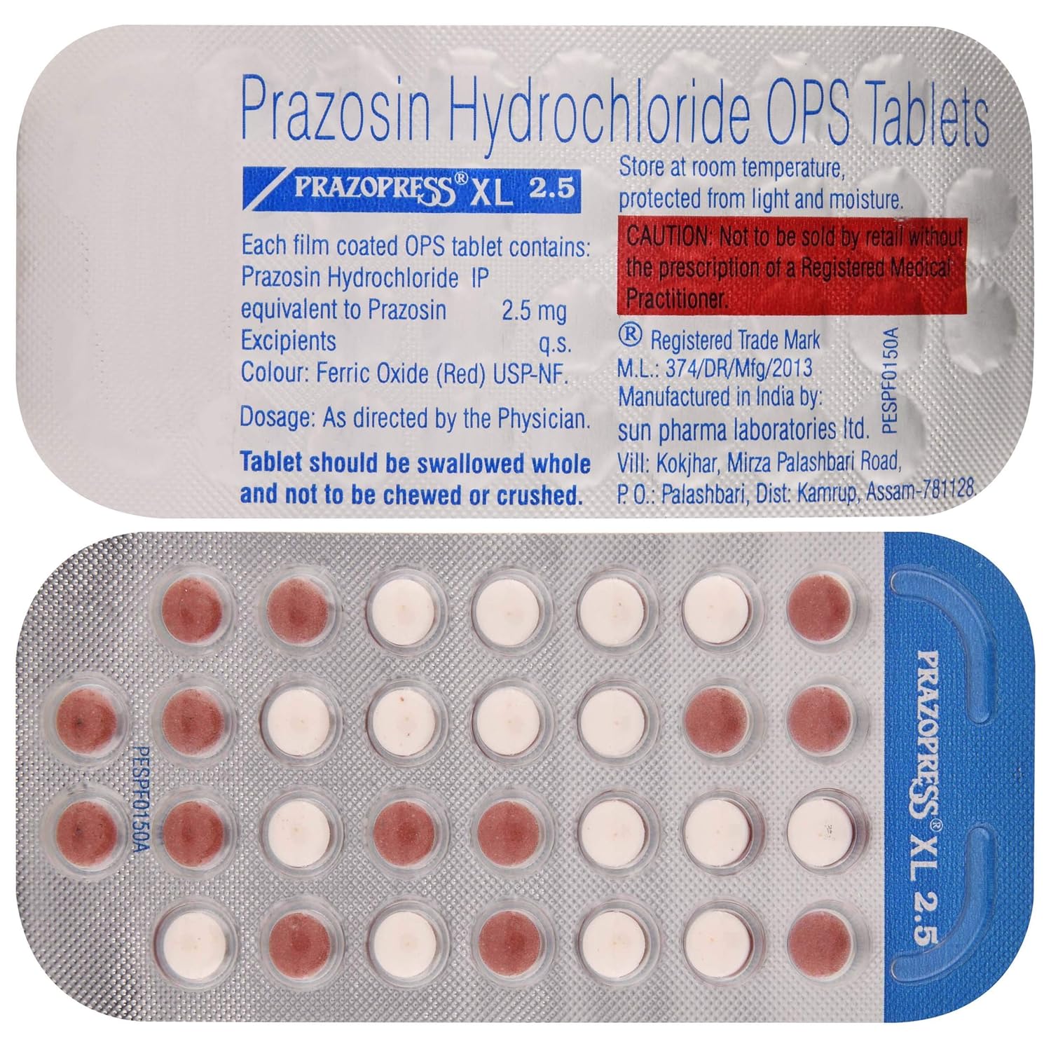 Prazopress XL 2.5 Tablet OPS