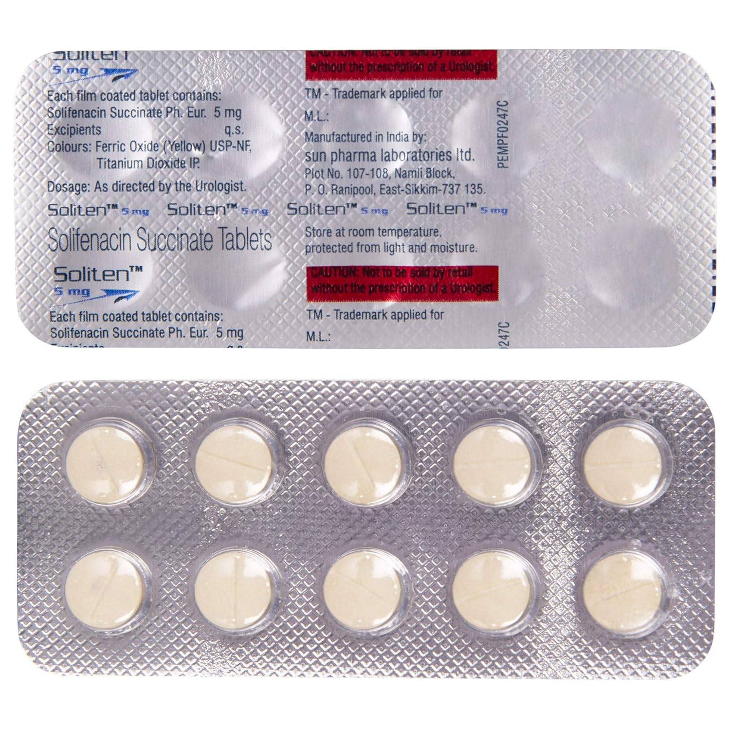 Soliten 5mg Tablet