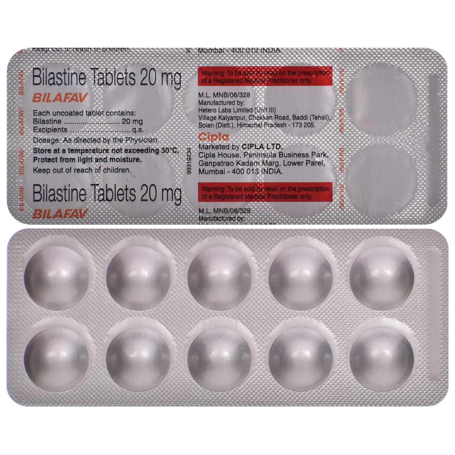Bilafav Tablet