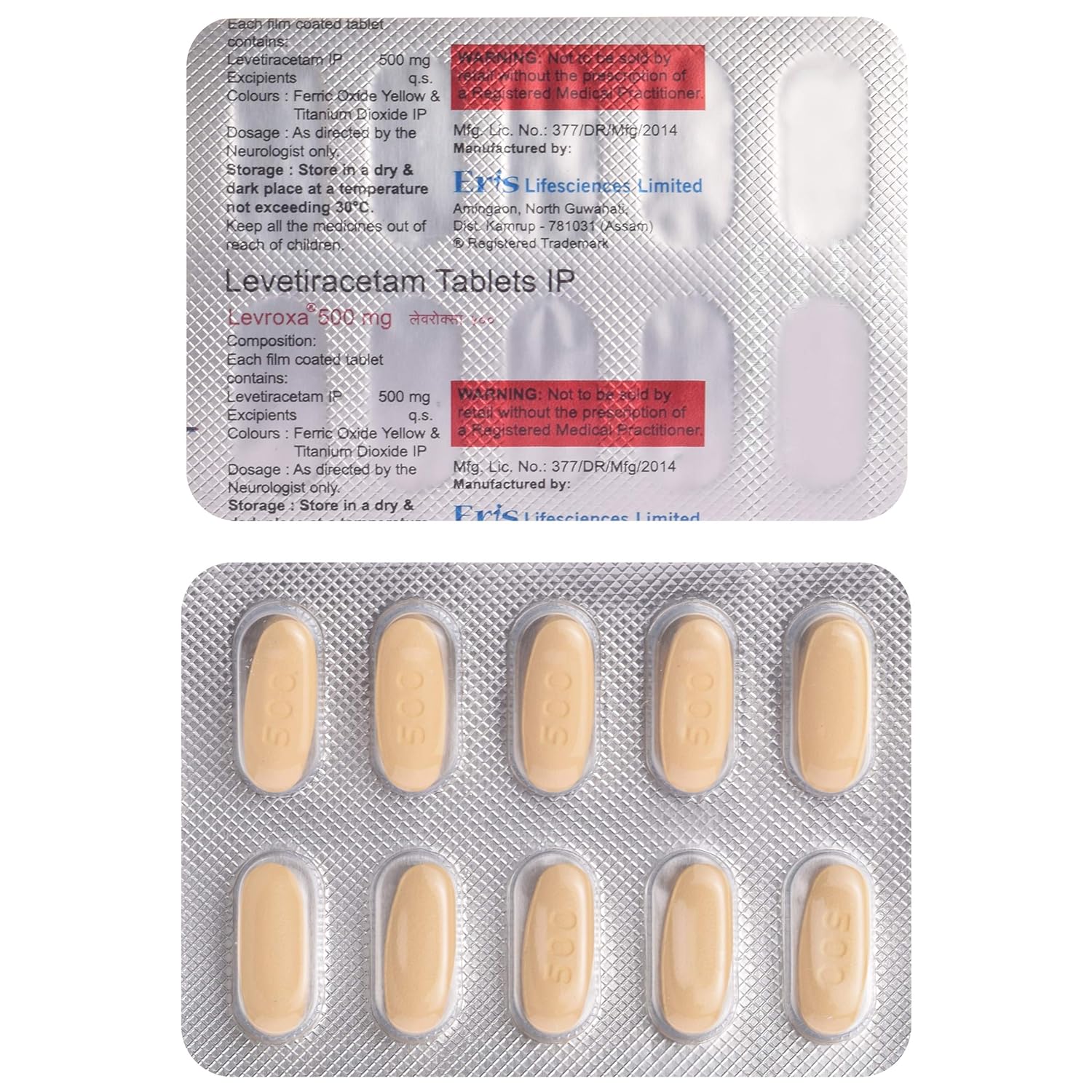 Levroxa 500mg Tablet