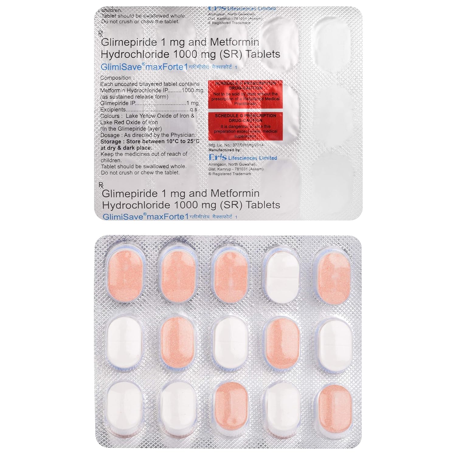 Glimisave Max Forte 1 Tablet PR