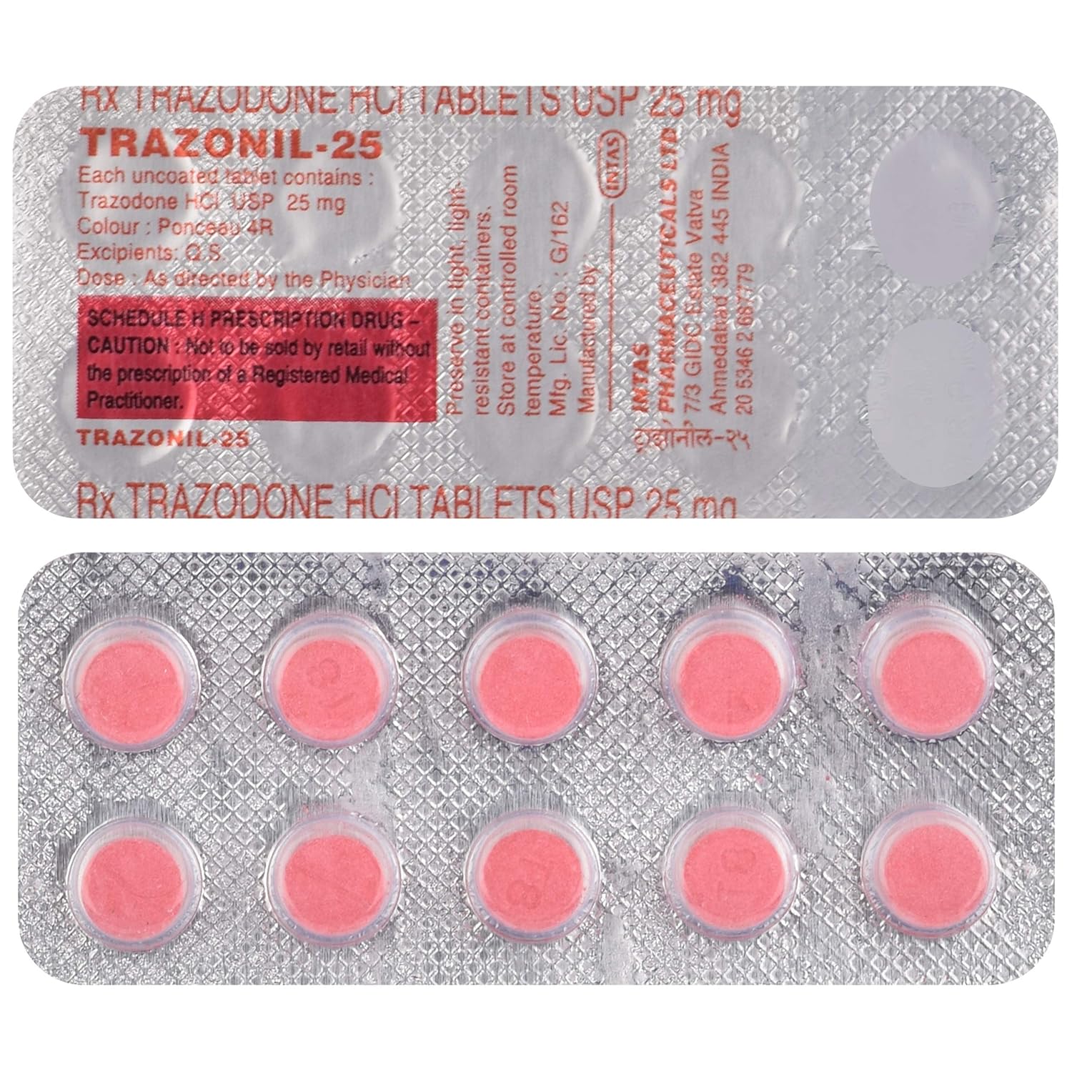 Trazonil 25 Tablet