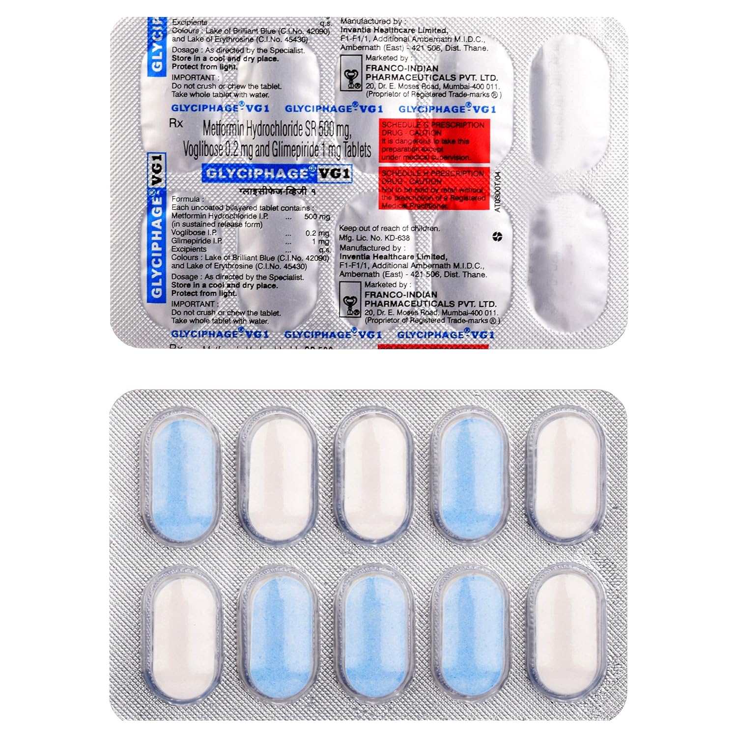 Glyciphage-VG1 Tablet SR