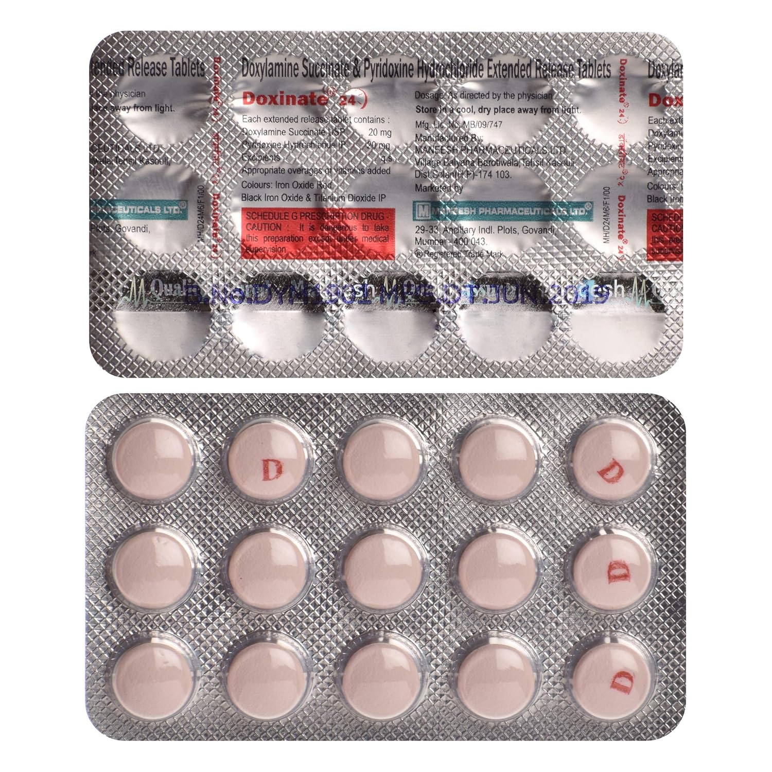 Doxinate 24 Tablet ER