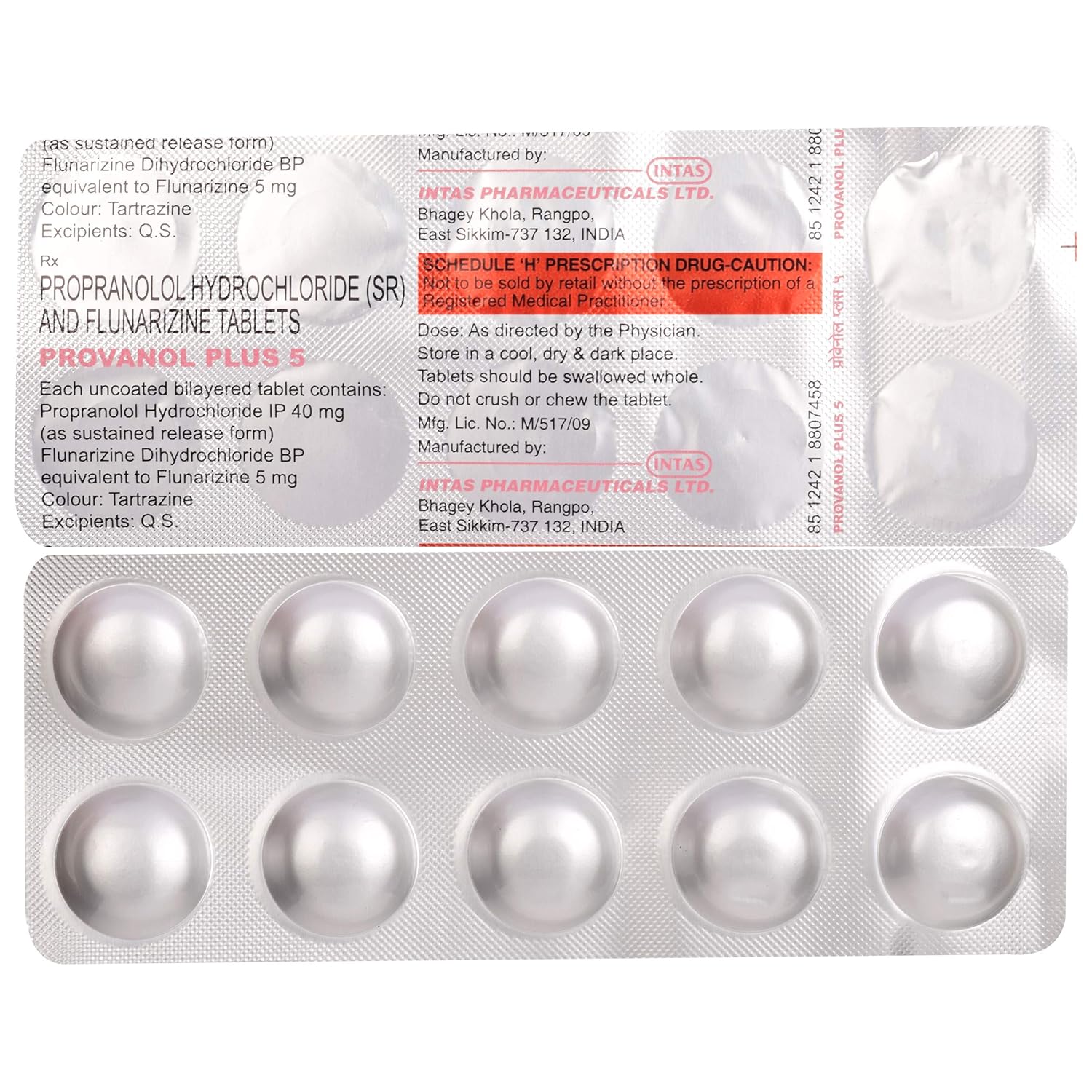 Provanol Plus 5 Tablet SR