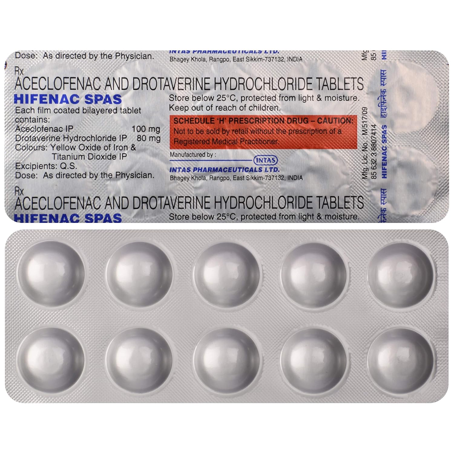 Hifenac Spas Tablet