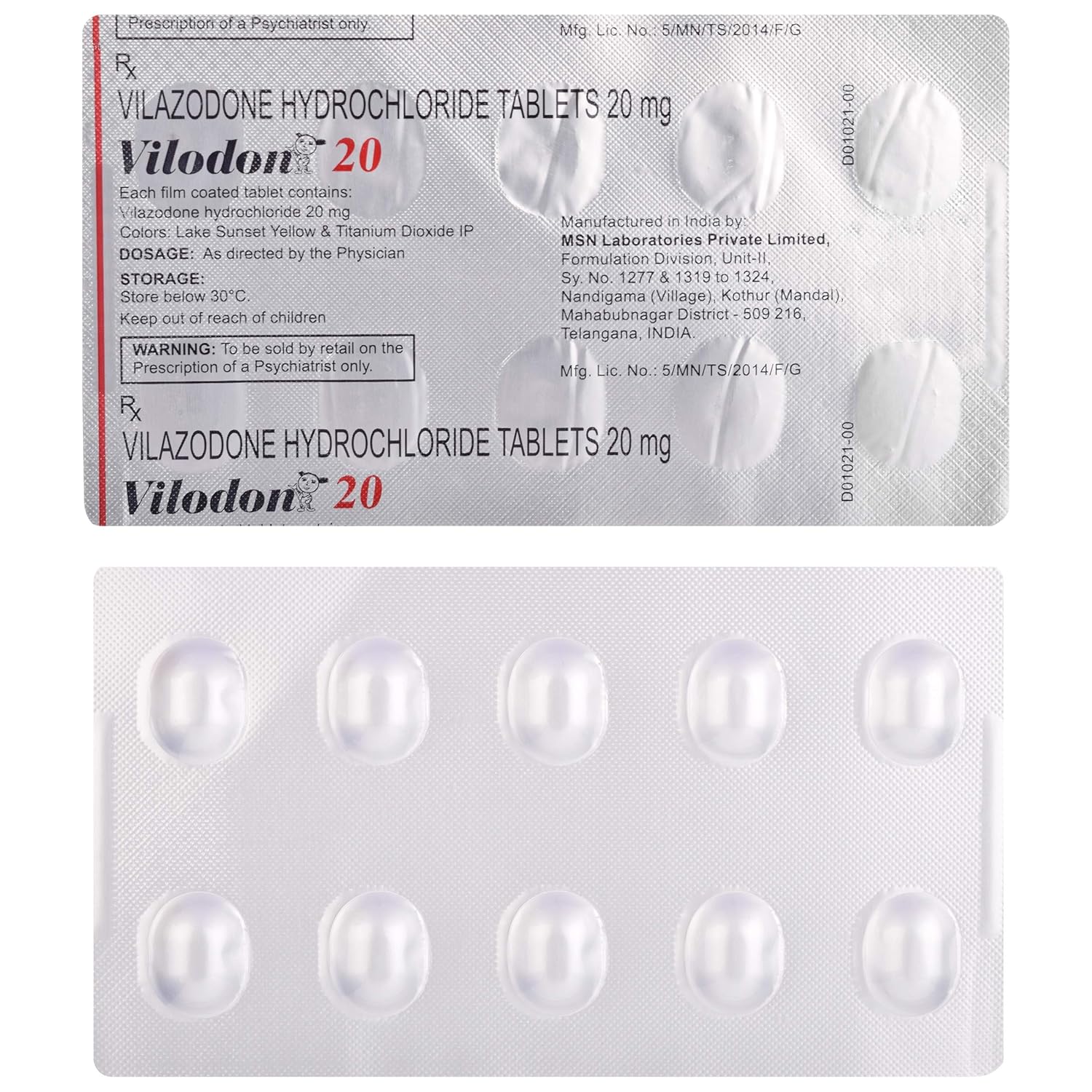 Vilodon 20 Tablet