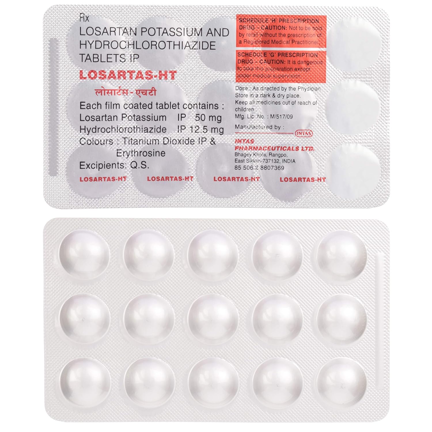 Losartas-HT Tablet