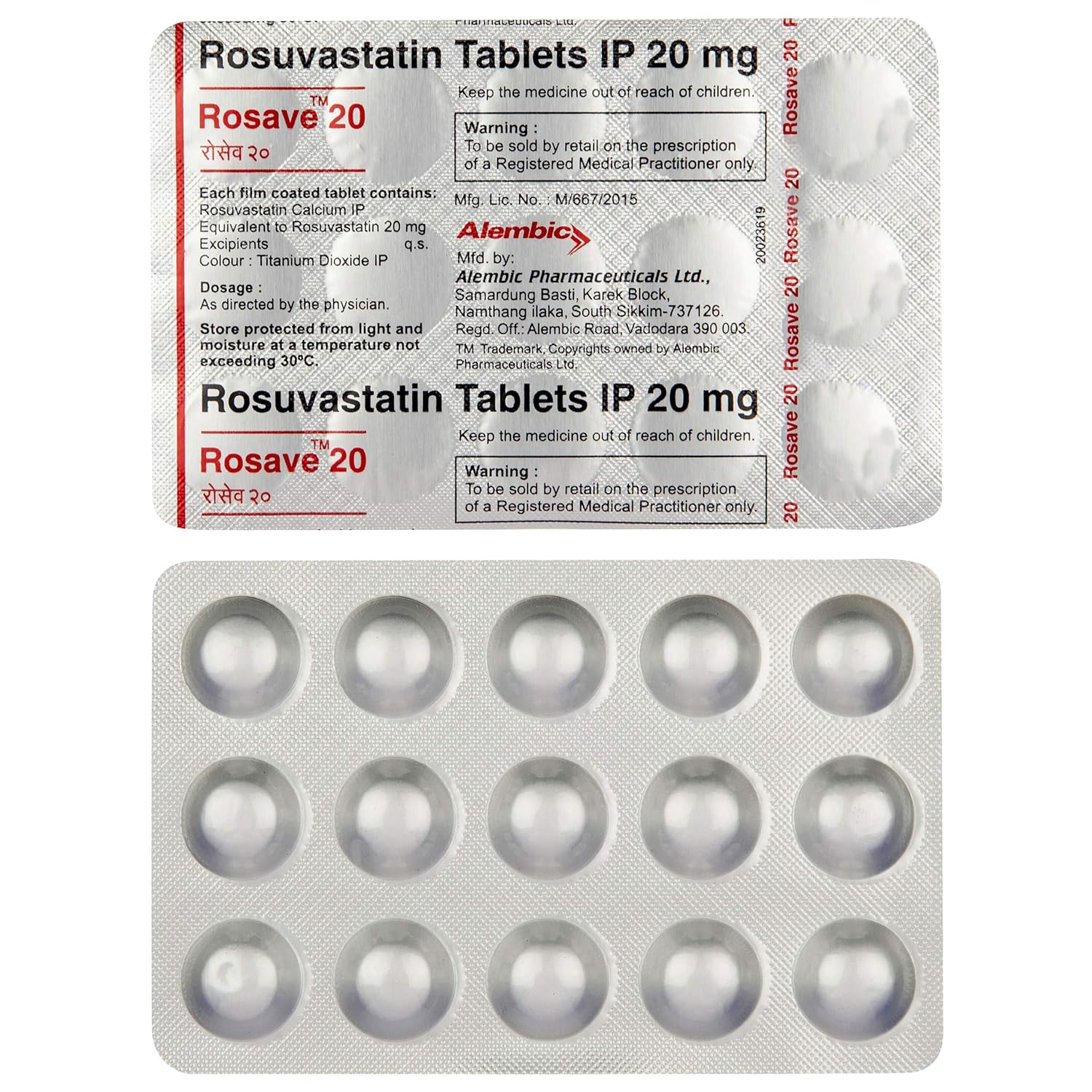 Rosave 20 Tablet