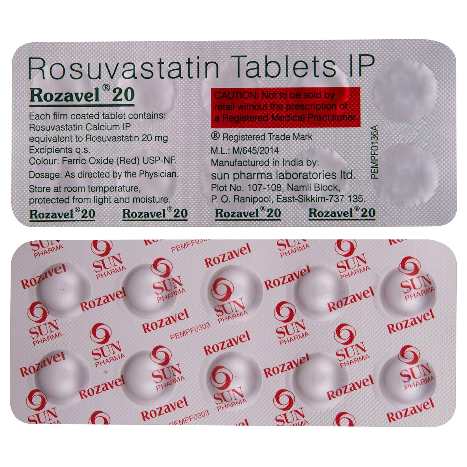 Rozavel 20 Tablet