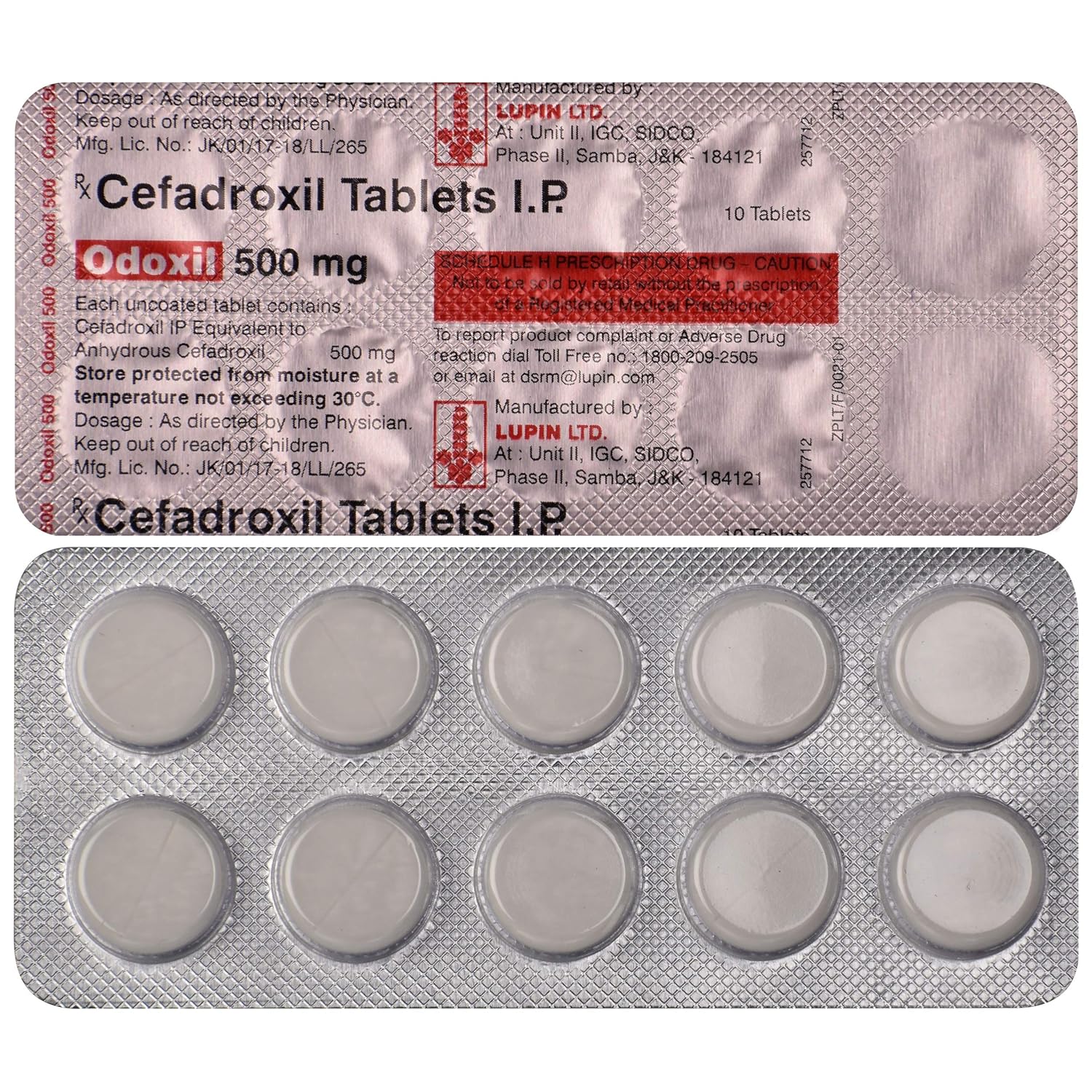 Odoxil 500mg Tablet