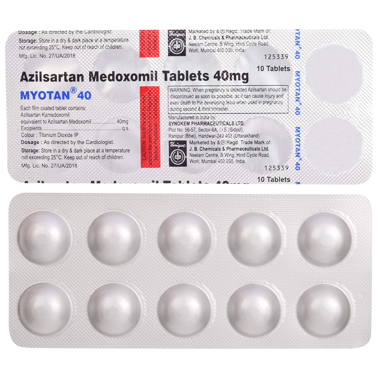 Myotan 40 Tablet