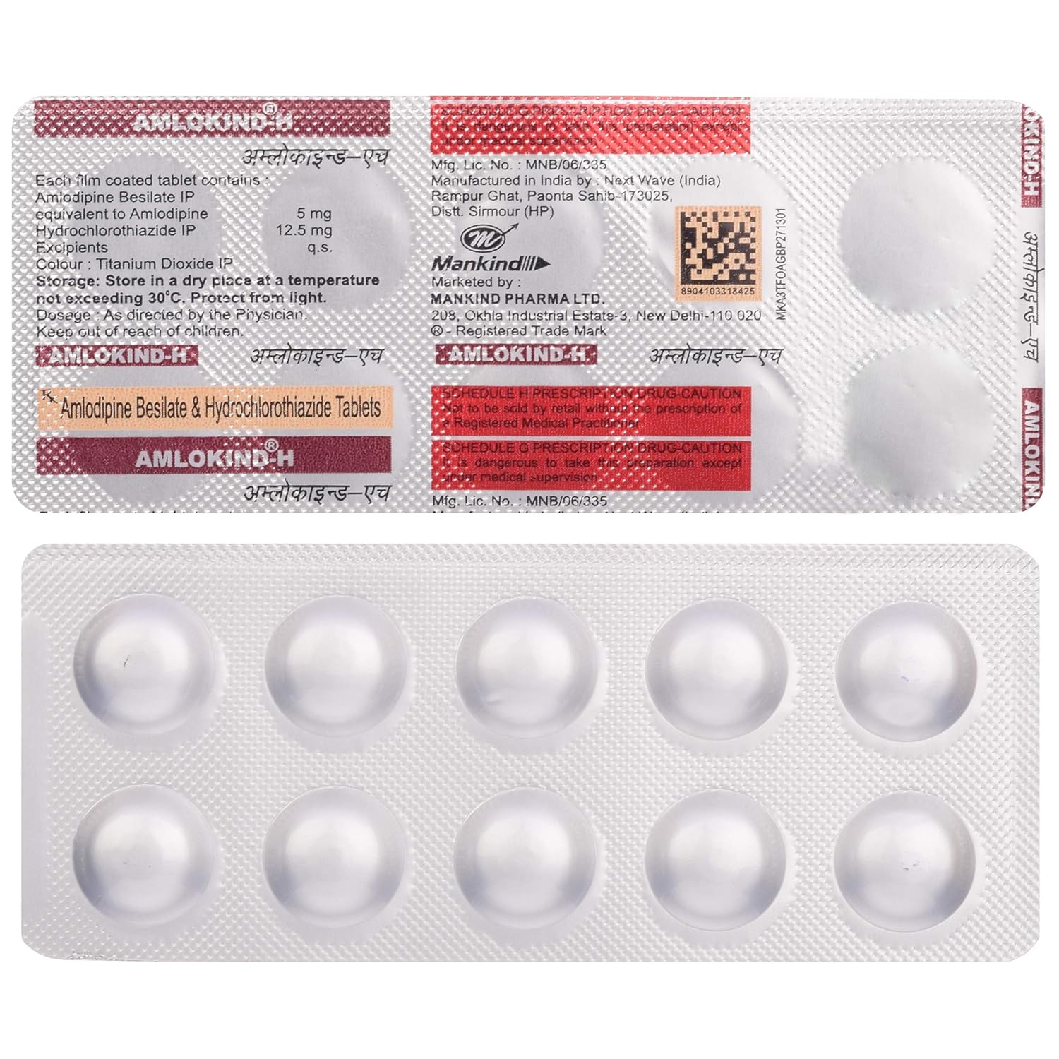 Amlokind H Tablet