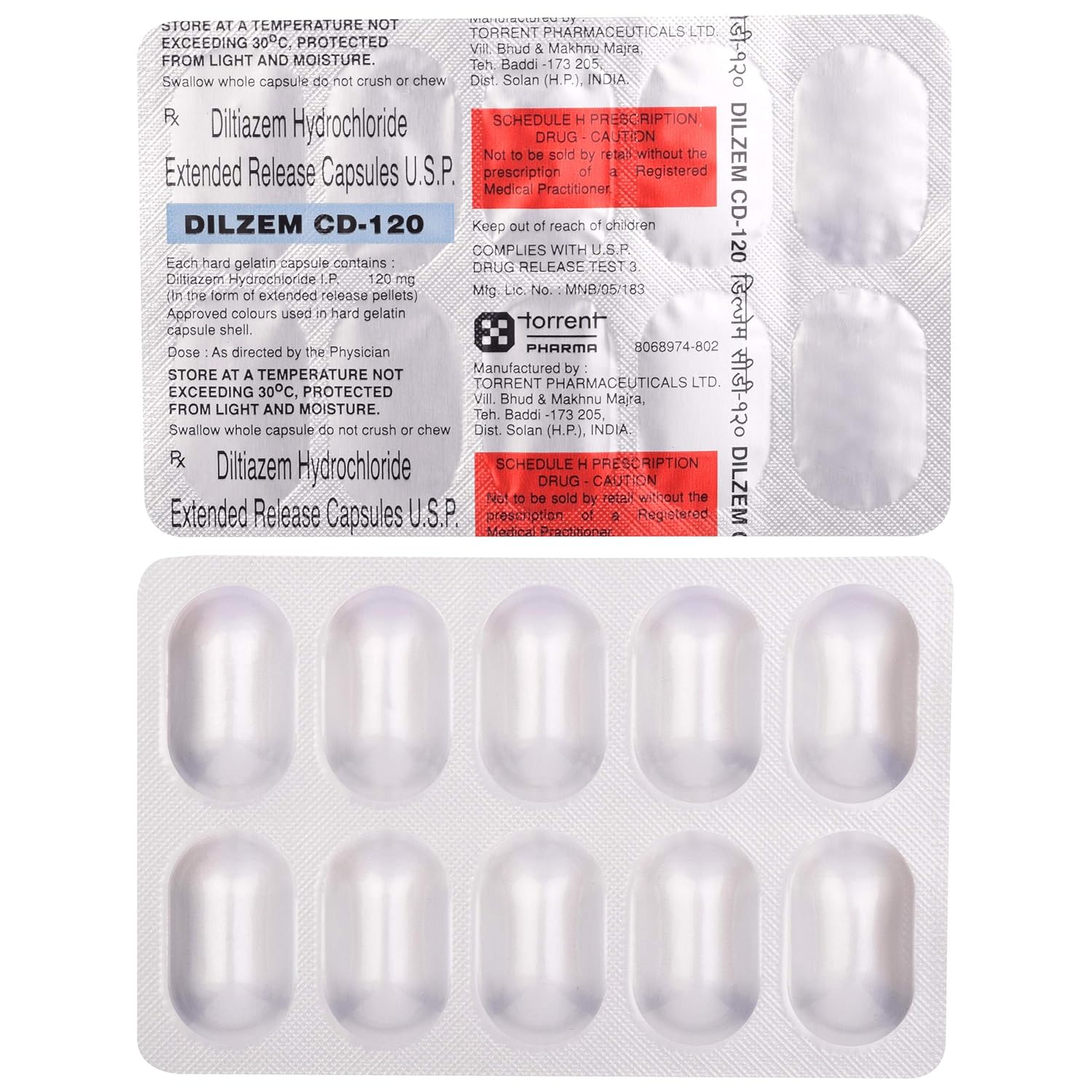 Dilzem CD 120 Capsule ER