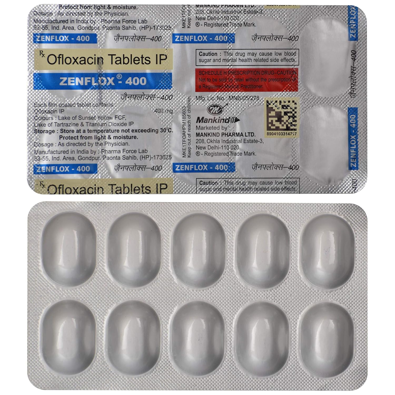 Zenflox 400 Tablet