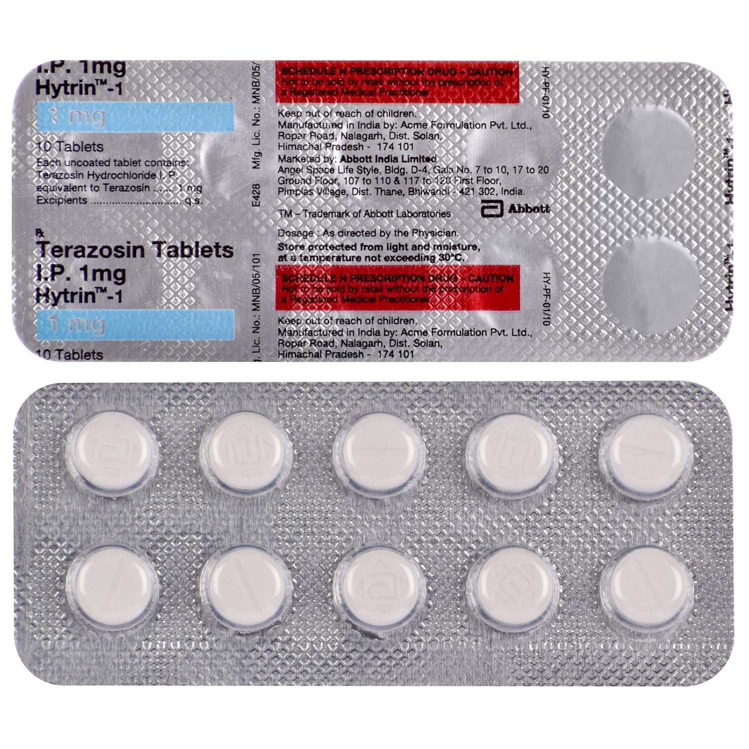 Hytrin 1 Tablet