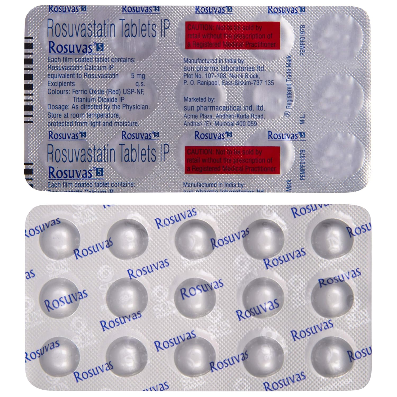 Rosuvas 5 Tablet