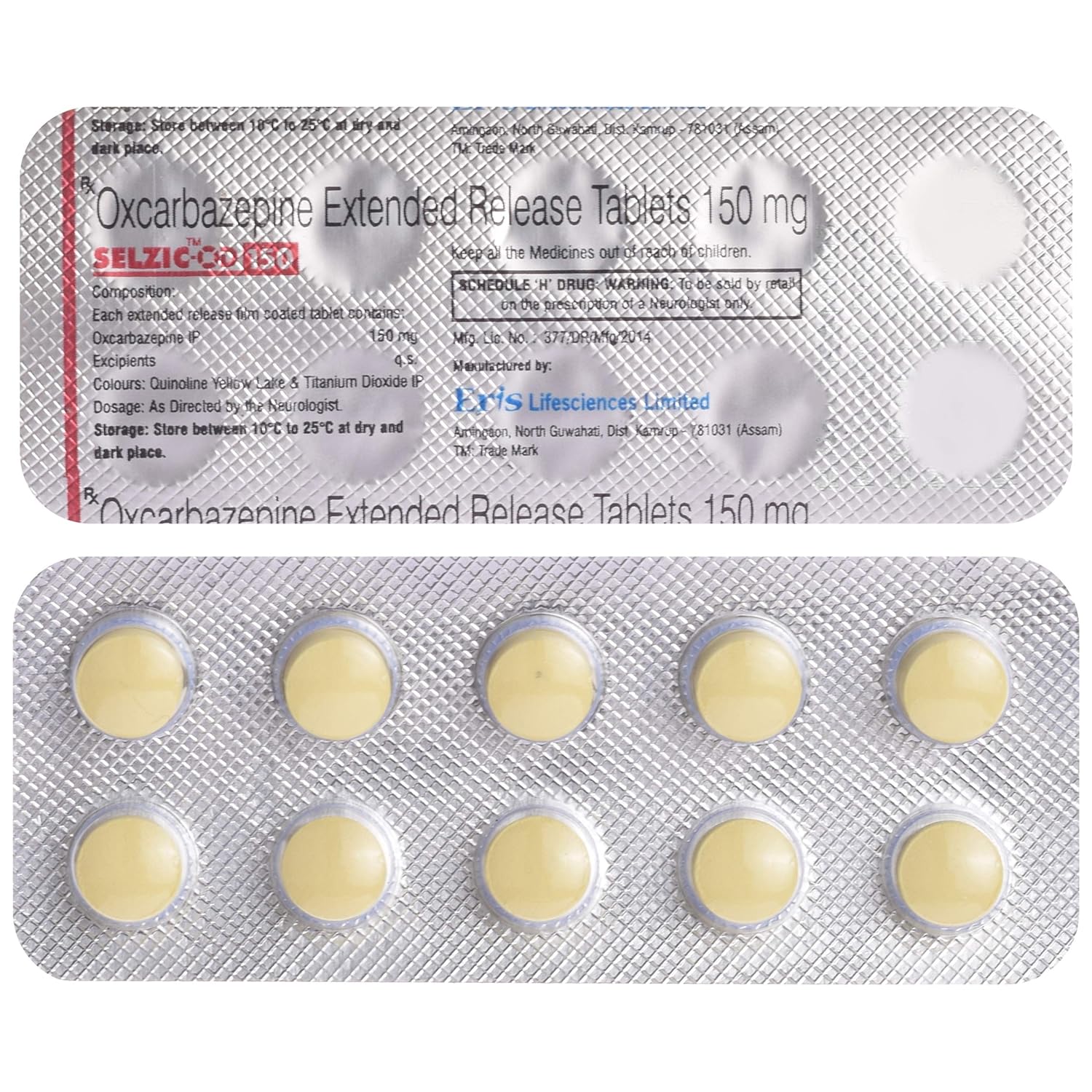 Selzic OD 150mg Tablet ER