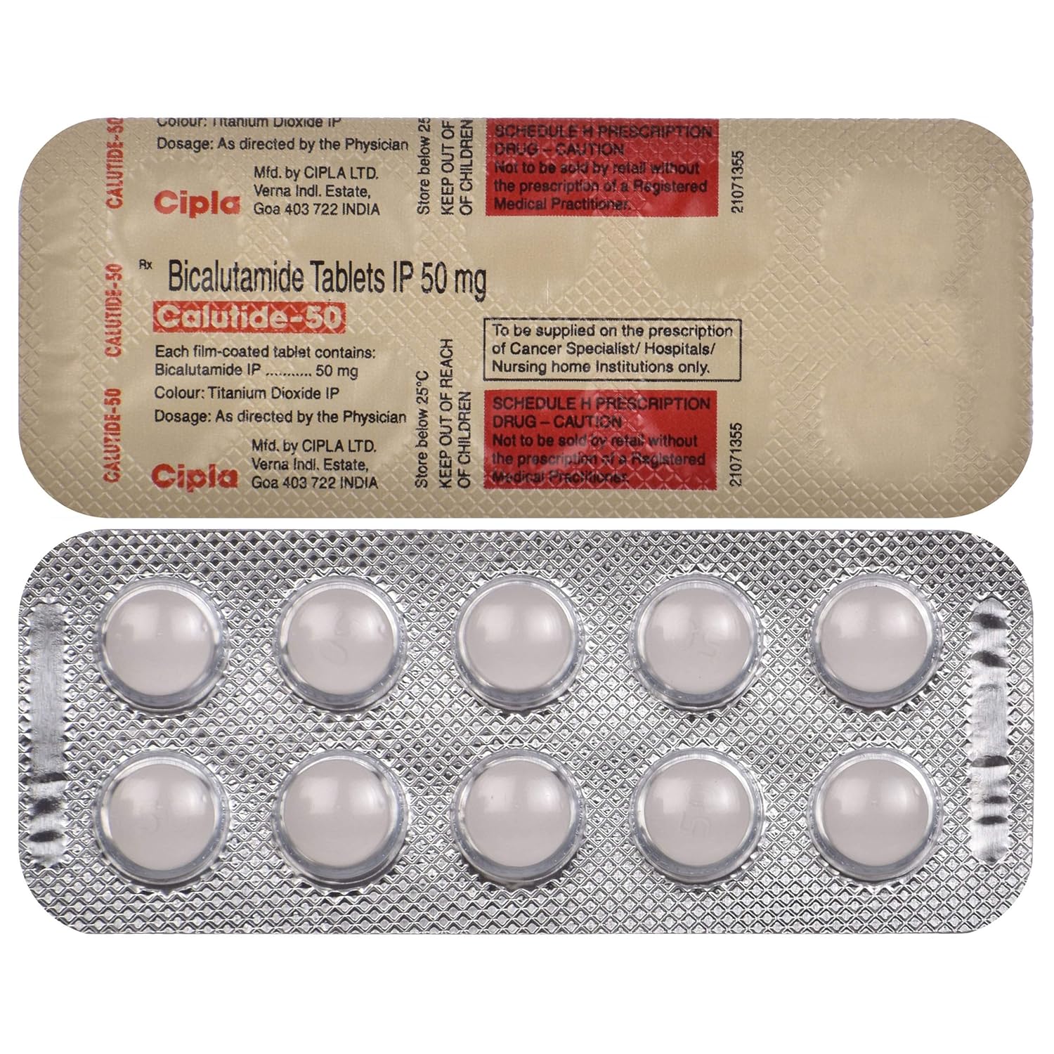 Calutide 50 Tablet