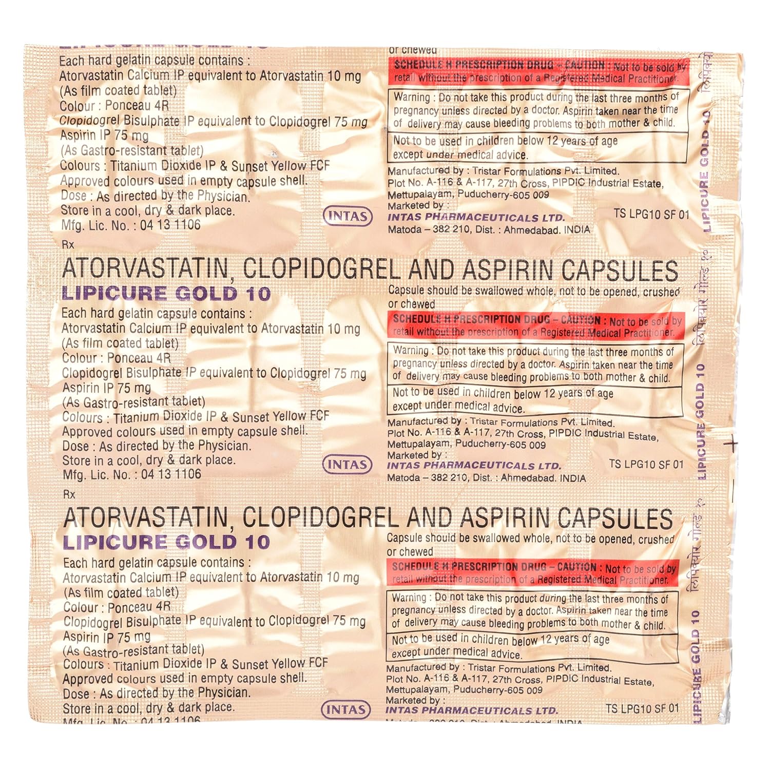 Lipicure Gold 10 Capsule