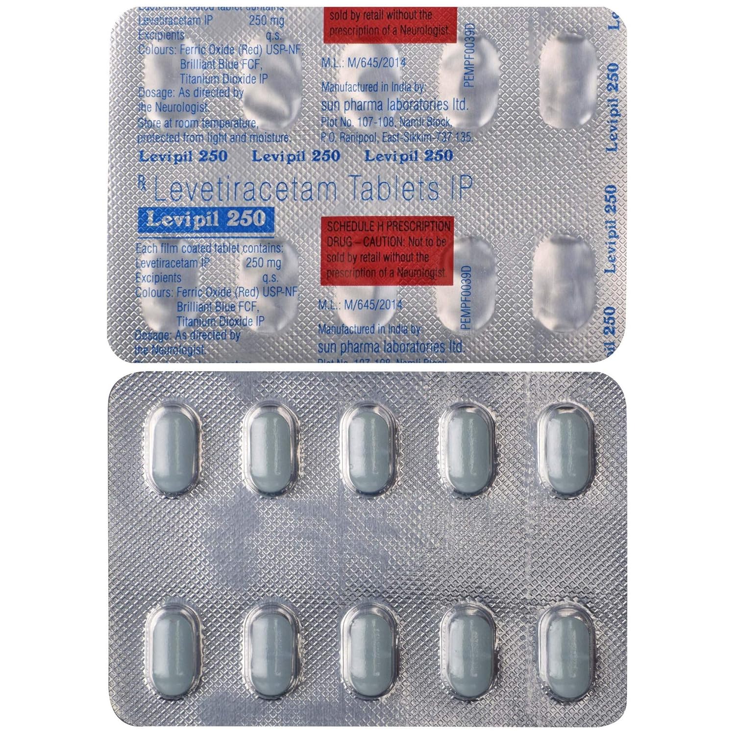 Levipil 250 Tablet