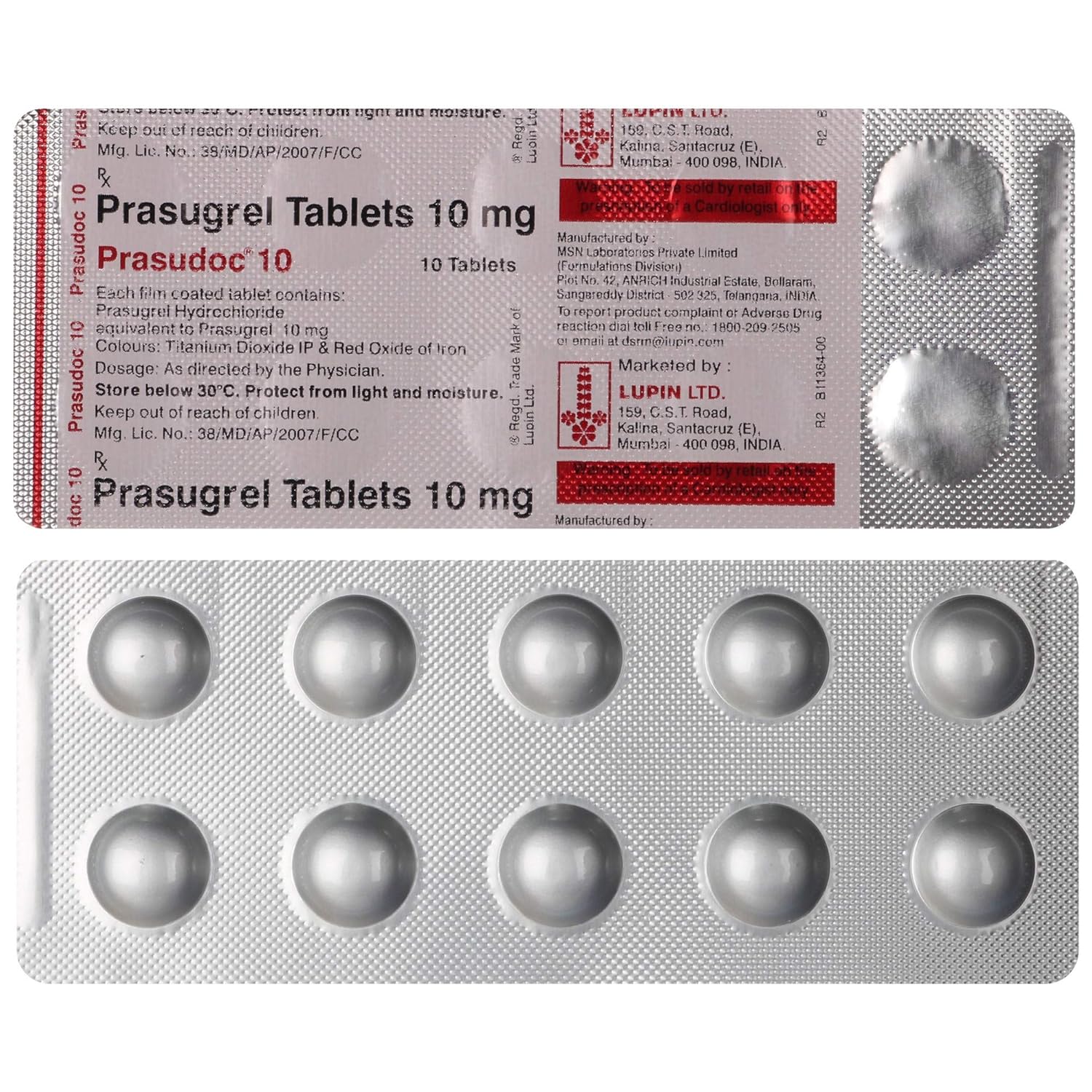 Prasudoc 10 Tablet