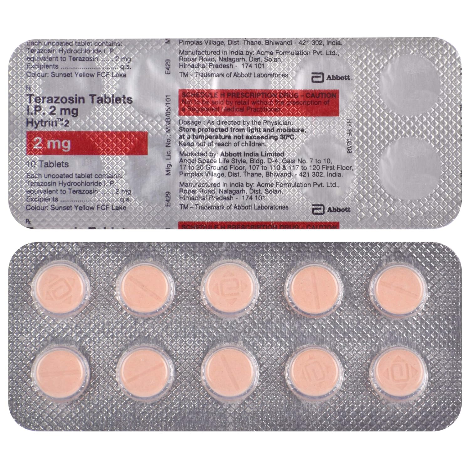 Hytrin 2 Tablet