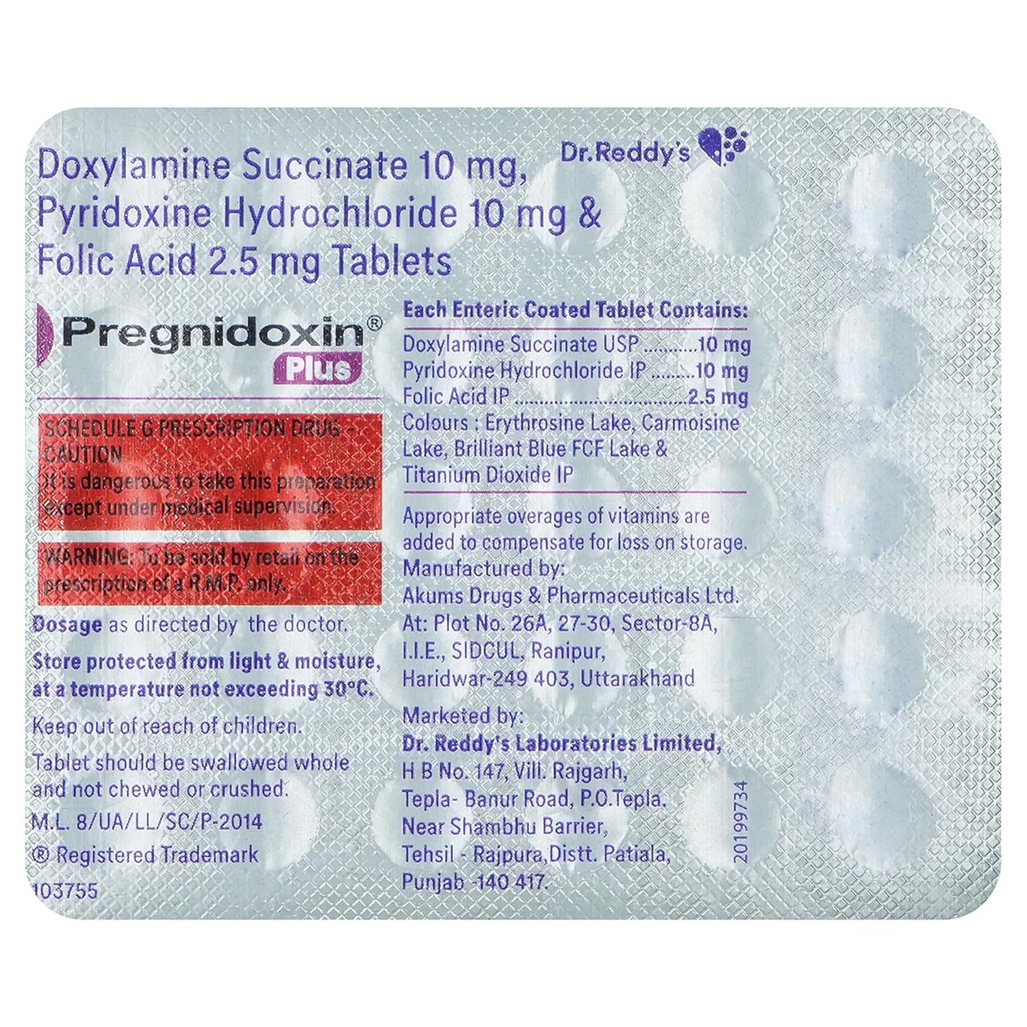 Pregnidoxin Plus Tablet