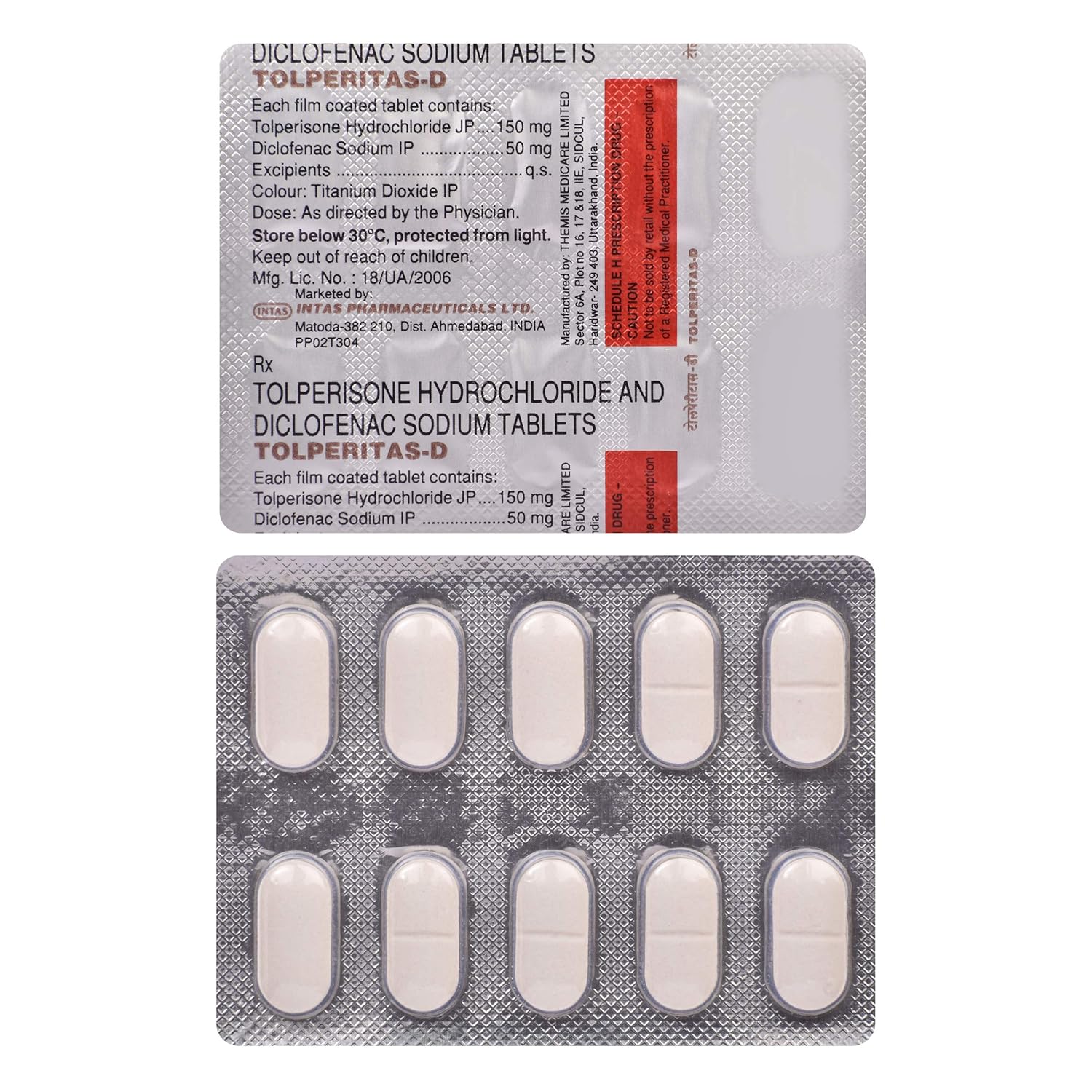 Tolperitas-D Tablet