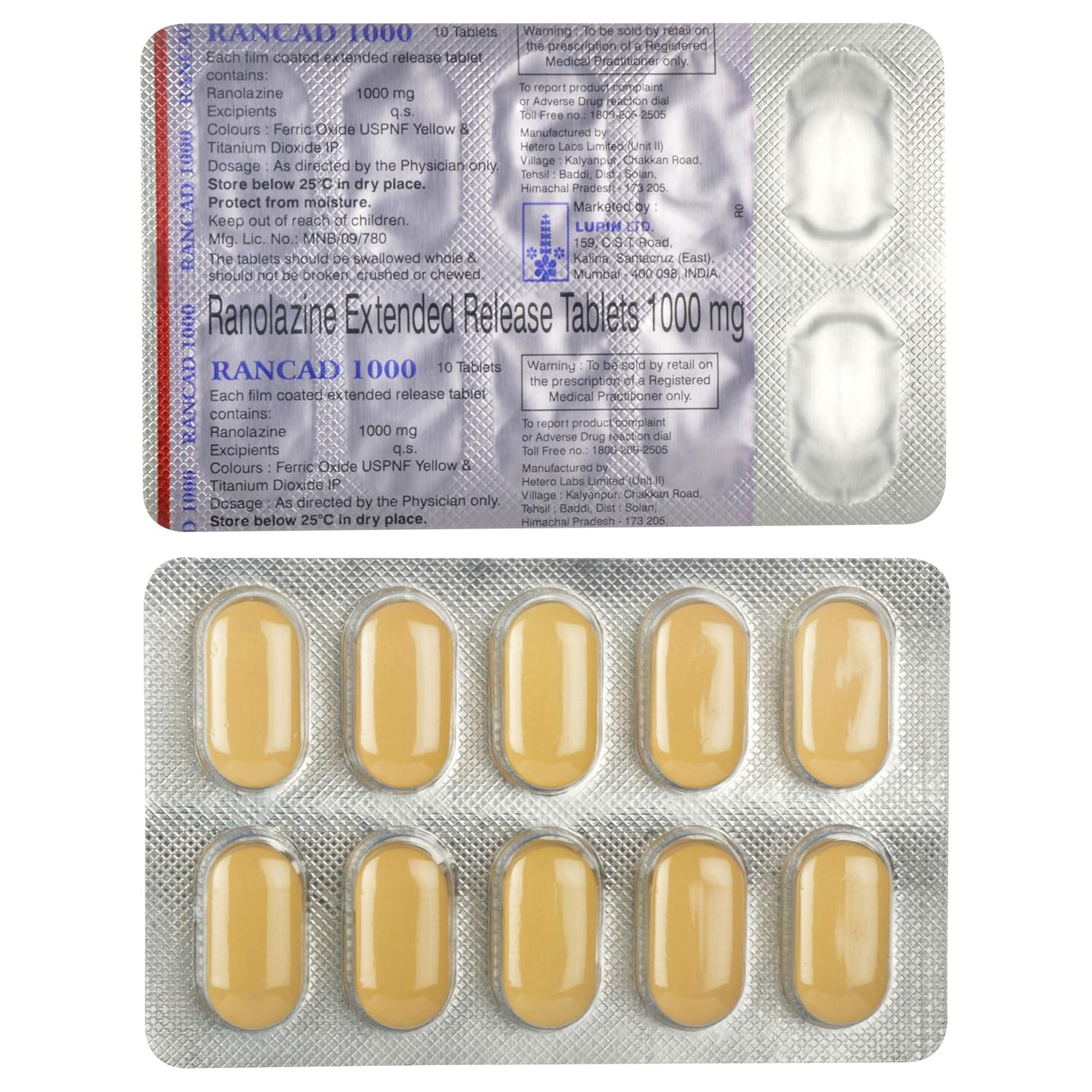 Rancad 1000 Tablet ER