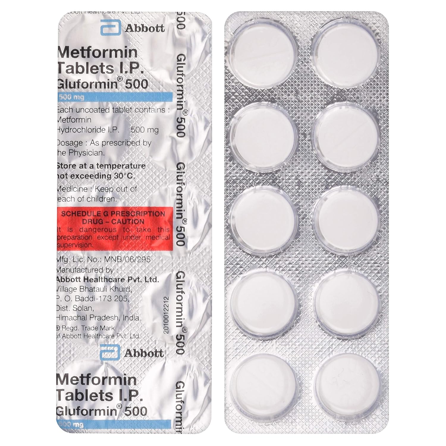 Gluformin 500 Tablet