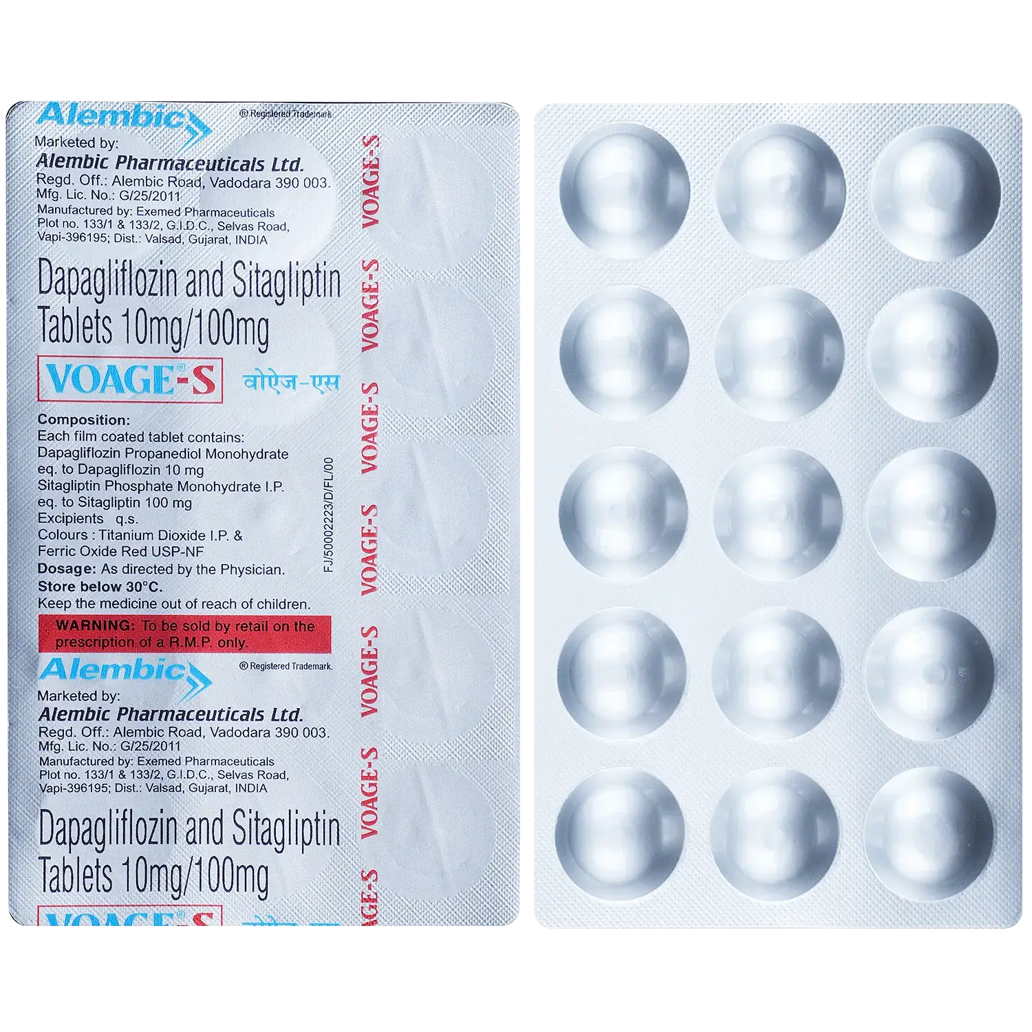 Voage S 10mg/100mg Tablet