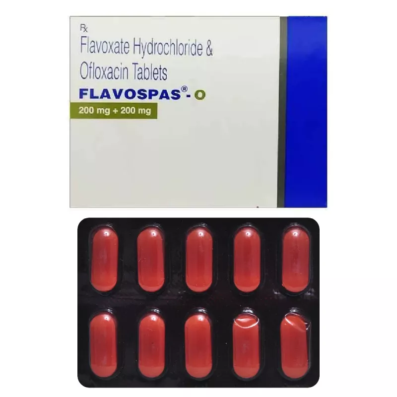 Flavospas O 200 mg/200 mg Tablet