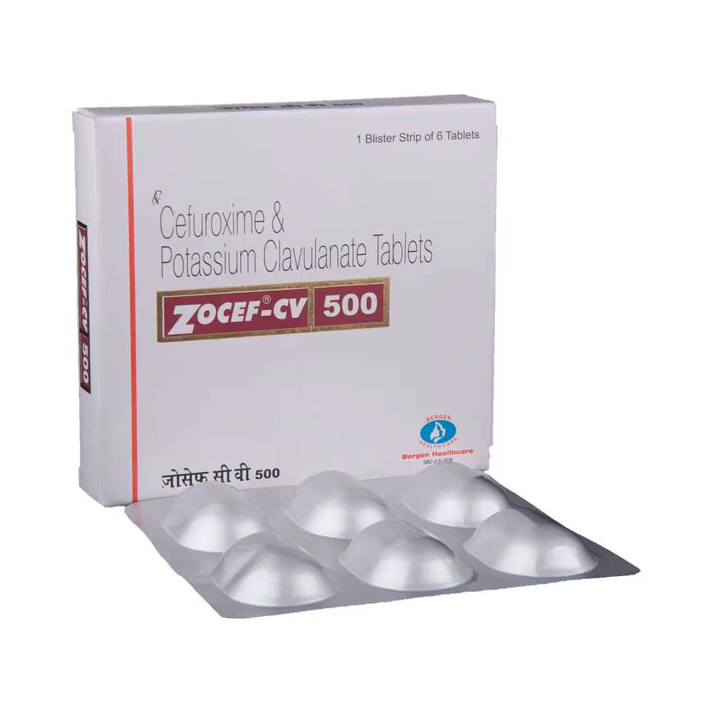 Zocef-CV 500 Tablet