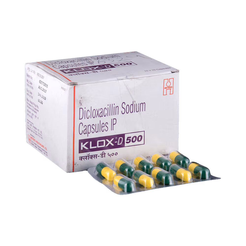 Klox-D 500 Capsule