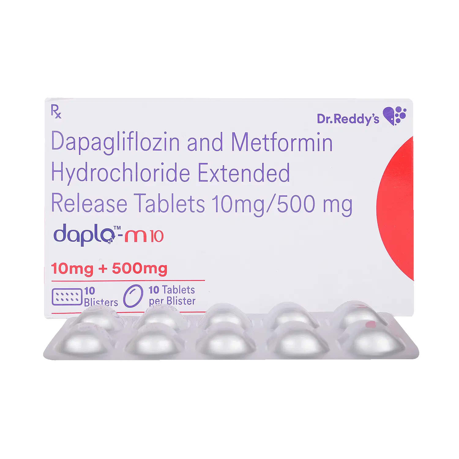 Daplo M 10mg/500mg Tablet