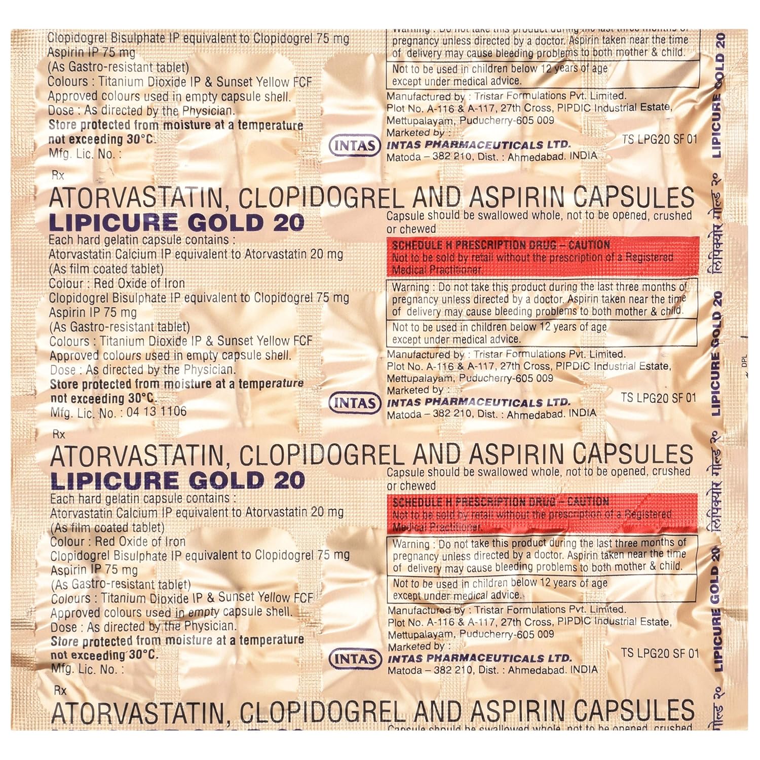 Lipicure Gold 20 Capsule