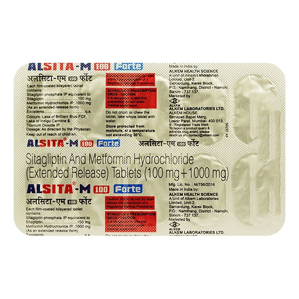 Alsita-M 100 Forte Tablet ER