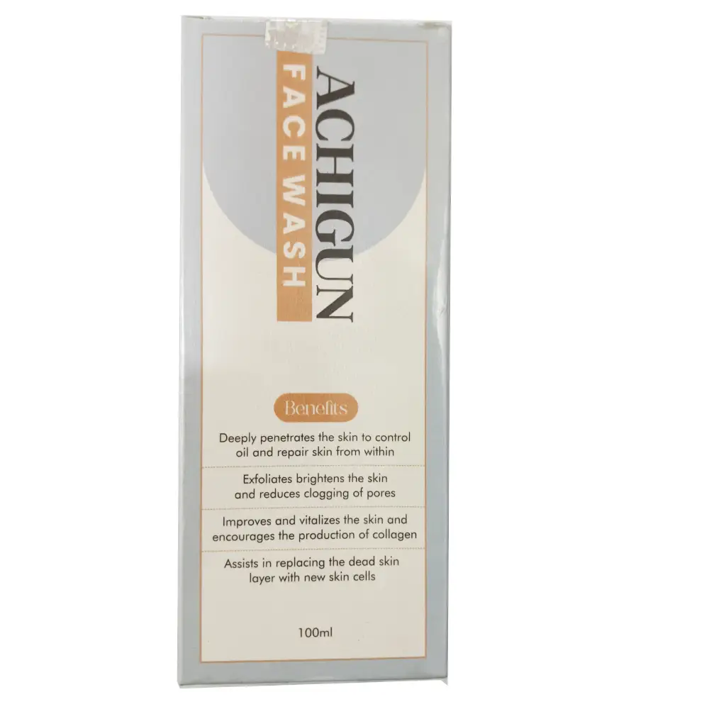 Achigun Face Wash for Deep Cleansing & Acne Removal