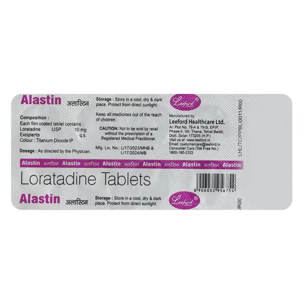 Alastin 10mg Tablet