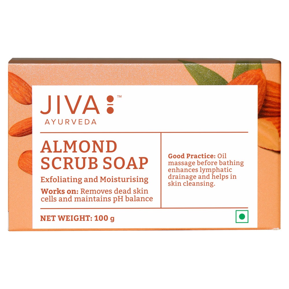 Jiva Almond Scrub Soap