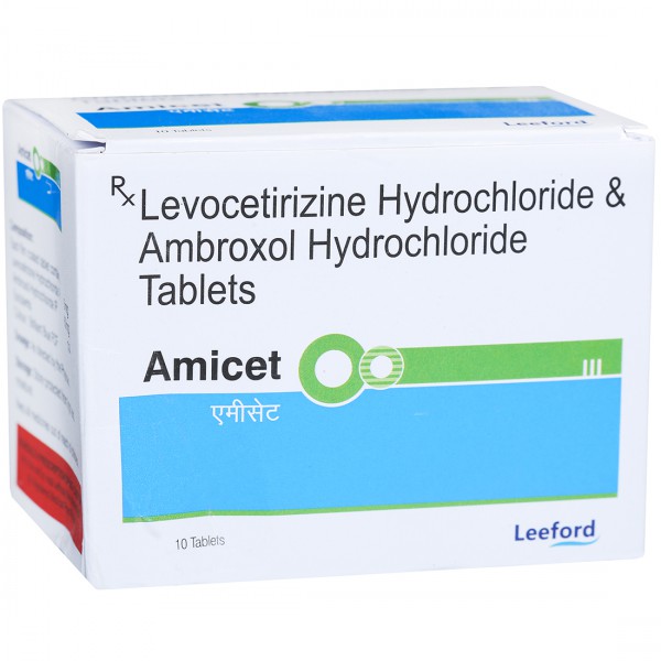 Amicet 5 mg/60 mg Tablet