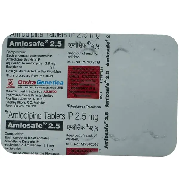 Amlosafe 2.5 Tablet